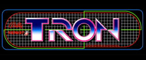 Tron Arcade Game Logo