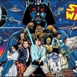 Back glass for the 2017 Star Wars Pinball Machine