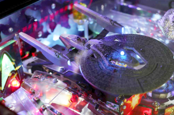Image: Star Trek Pinball Machine, closeup